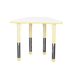 Trapezoid Top Training Table And Chair Combined
