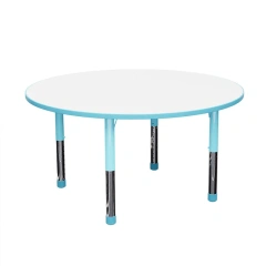 School Classroom Furniture Round Student Study Table