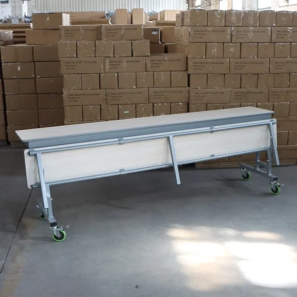 Wholesale school canteen dining table with bench
