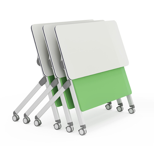 mobile metal folding school training table