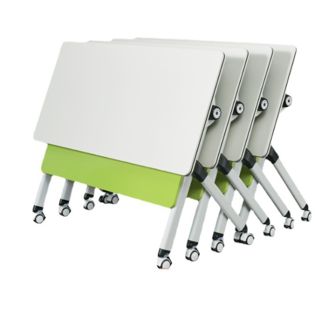 mobile metal folding school training table