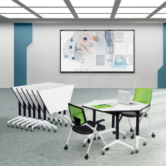 Student meeting mobile folding training table