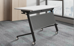 college school furniture training table and chair with wheels