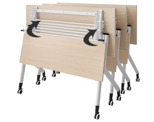 Educational furniture conference folding training office desk