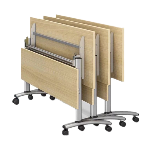 Removable folding desks for student meetings