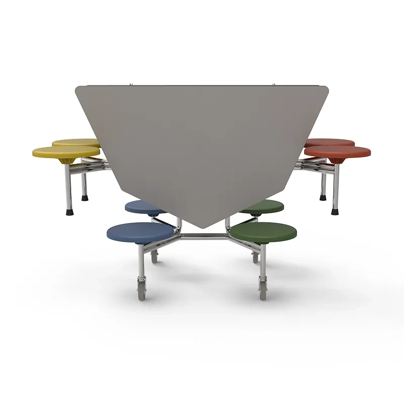 Customized School Folding Dining Table and Chair