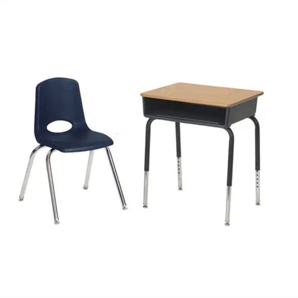 School Furniture Adjustable Classroom Open Front Student Desk