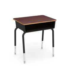 School Furniture Adjustable Classroom Open Front Student Desk