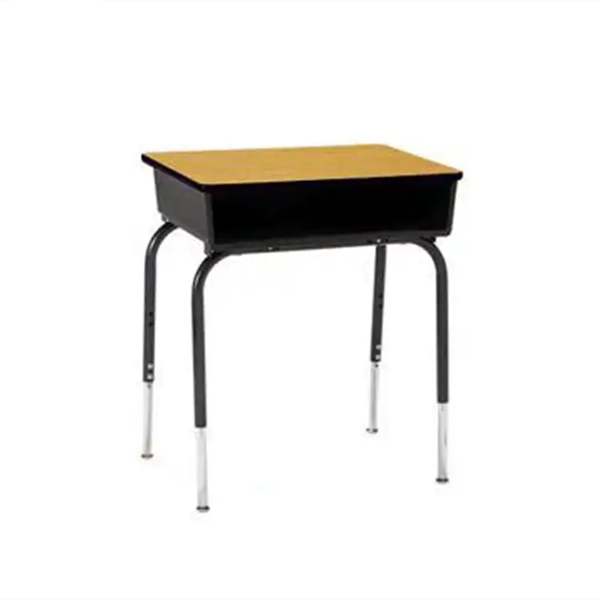 School Furniture Adjustable Classroom Open Front Student Desk