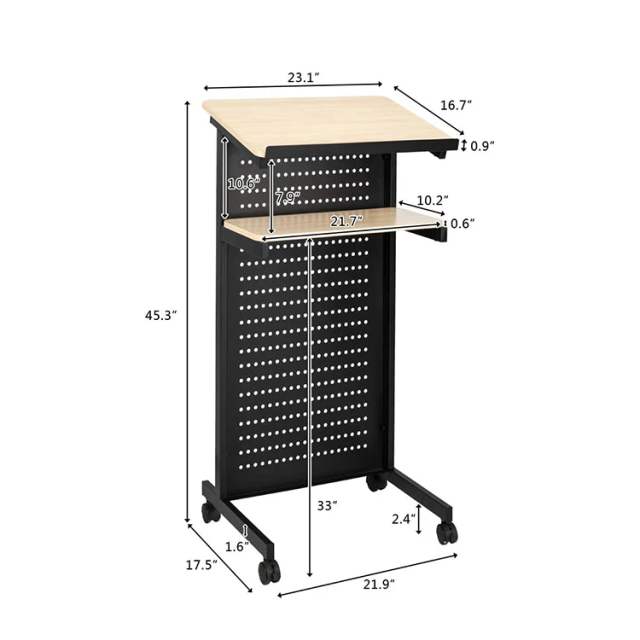 Movable School Meeting Hall Lecture Speech Pulpits Podium