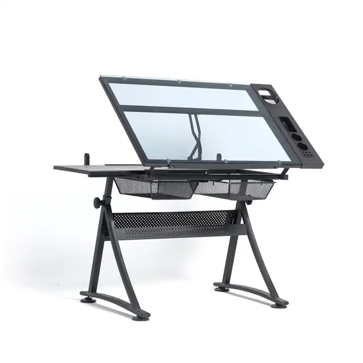 School Furniture Angle Adjustable Student Drawing Table
