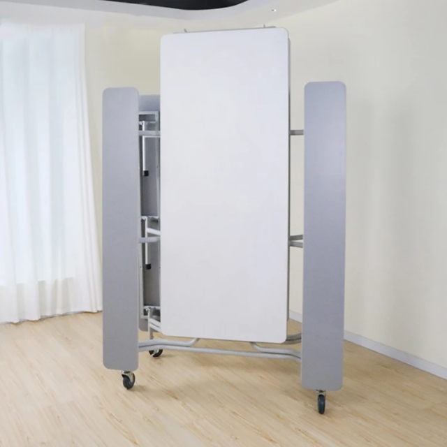 12 Seats Mobile Folding Canteen Dining Table Bench