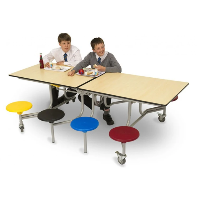 School Cafeteria Folding Table and Chairs