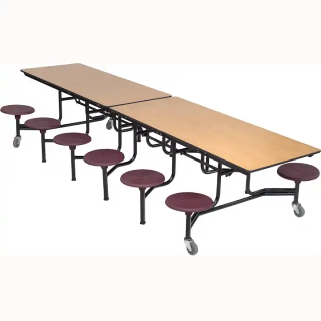 School Cafeteria Folding Table and Chairs
