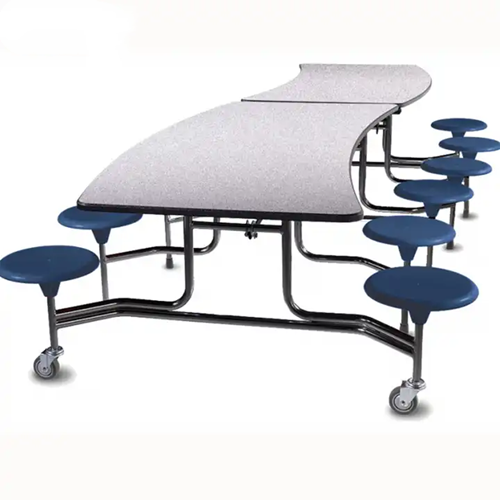 Popular school canteen folded table and chair