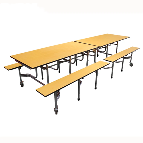 School furniture students canteen foldable dining table