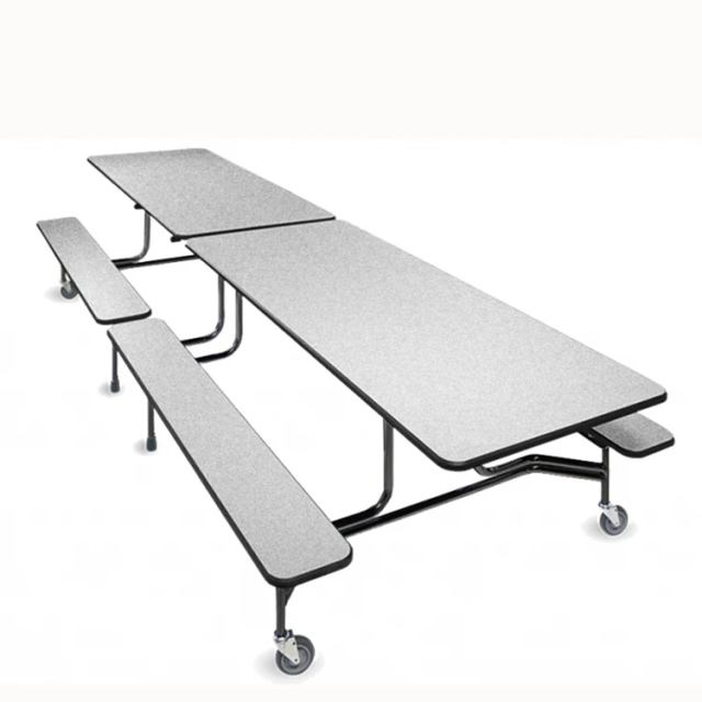 School furniture students canteen foldable dining table