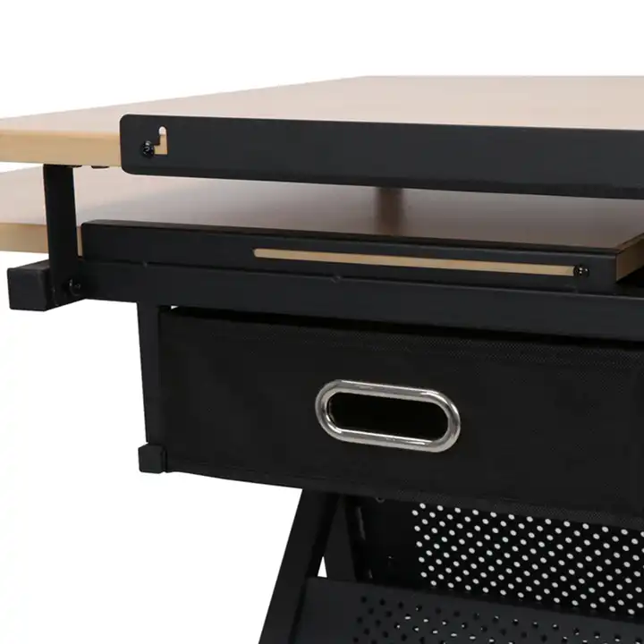 Adjustable Wooden Student Drafting Drawing Table