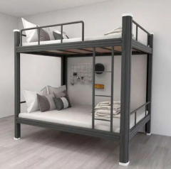 School furniture student dormitory Iron double beds