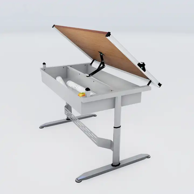Artist Architect Students Studio Drawing Table Desk with Drawer