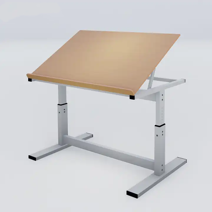 Adjustable wood engineering architect student draft drawing table