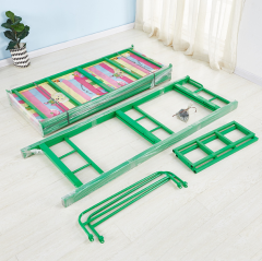 School furniture dormitory three story iron bed