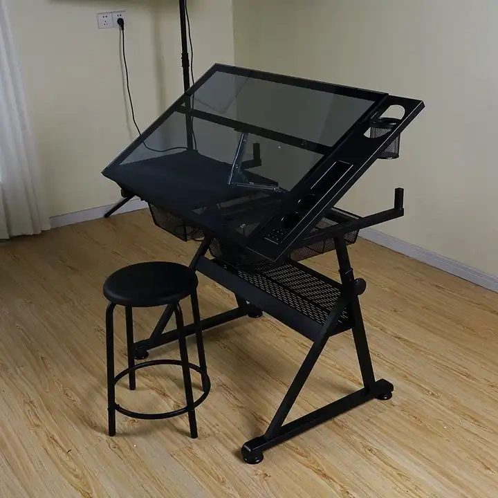 Art Craft Artists Adjustable Drawing Desk Drafting Table