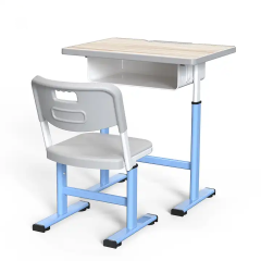Adjustment school classroom desk and chair set