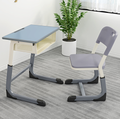 height adjustable student desk and chairs