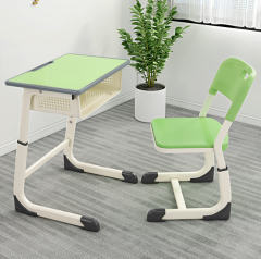height adjustable student desk and chairs