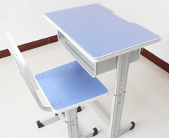 school project adjustable table and chair set for students