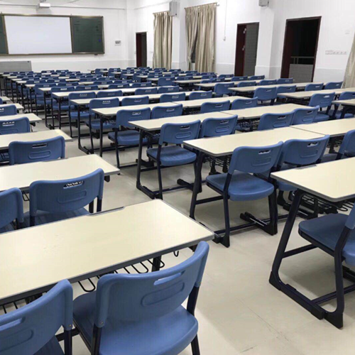 Education furniture school double seater desk and chairs