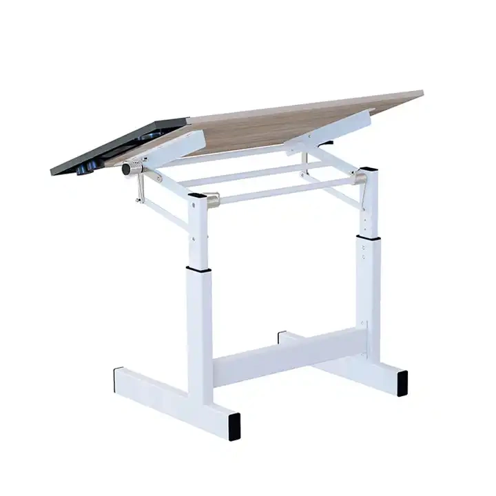 School Furniture Adjustable Height Drafting Table