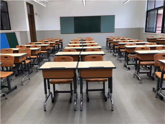 cheap school furniture classroom desk and chair set