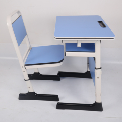 school furniture classroom single seat student kids desk and chair