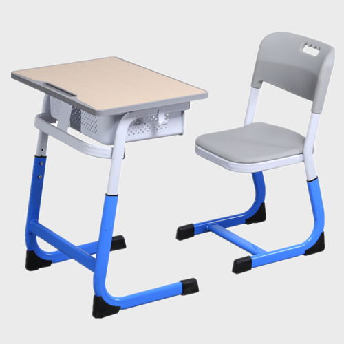 school furniture adjustable student desk and chair