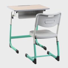 Adjustable school desks and chairs