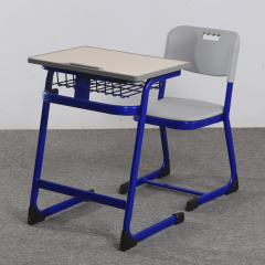 secondary school furniture single seater student desk and chair