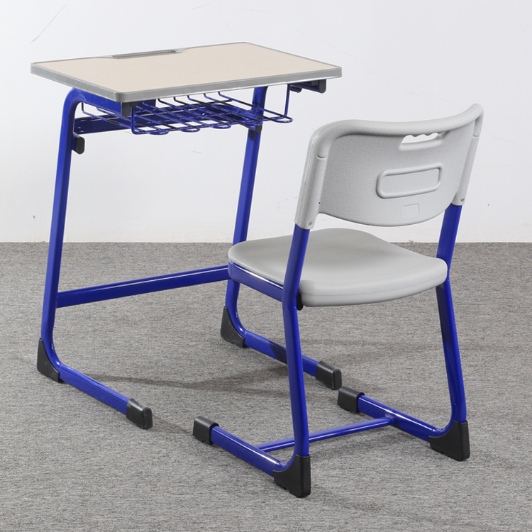 secondary school furniture single seater student desk and chair