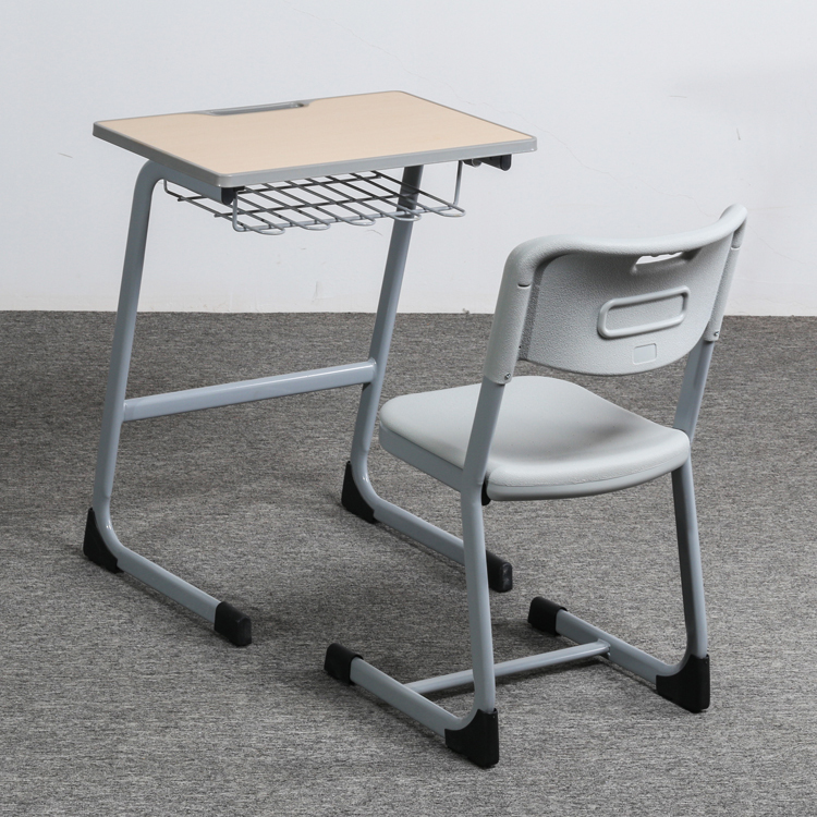 secondary school furniture single seater student desk and chair