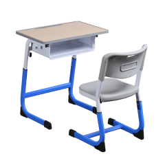 High school furniture modern adjustable student desk and chair