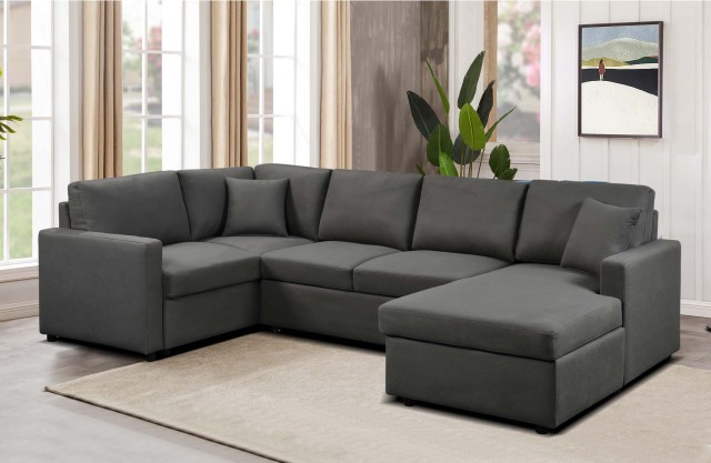 U Shaped Pull Out Sofa Bed