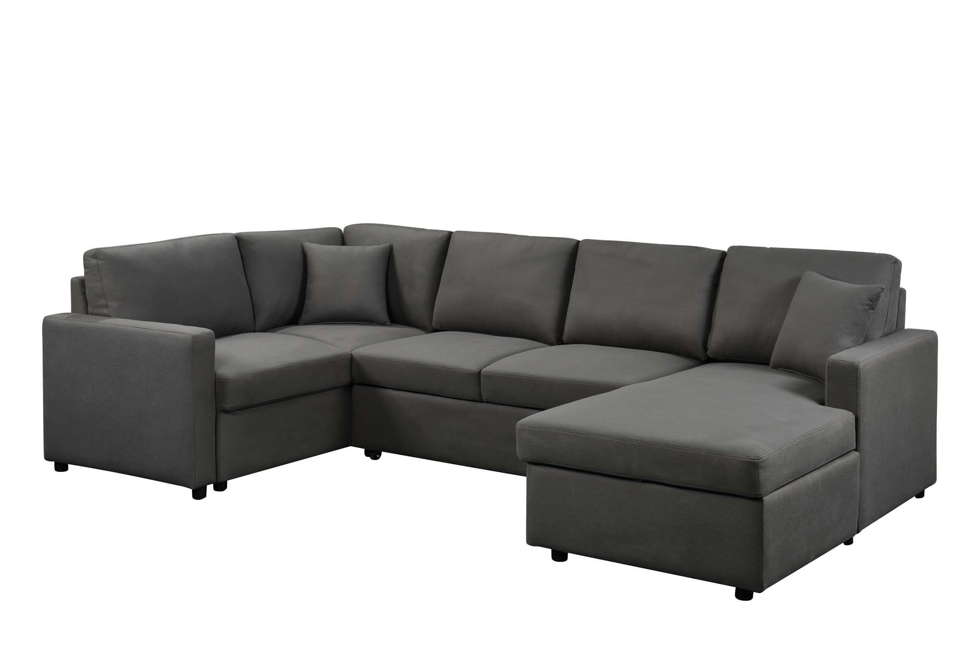 U Shaped Pull Out Sofa Bed