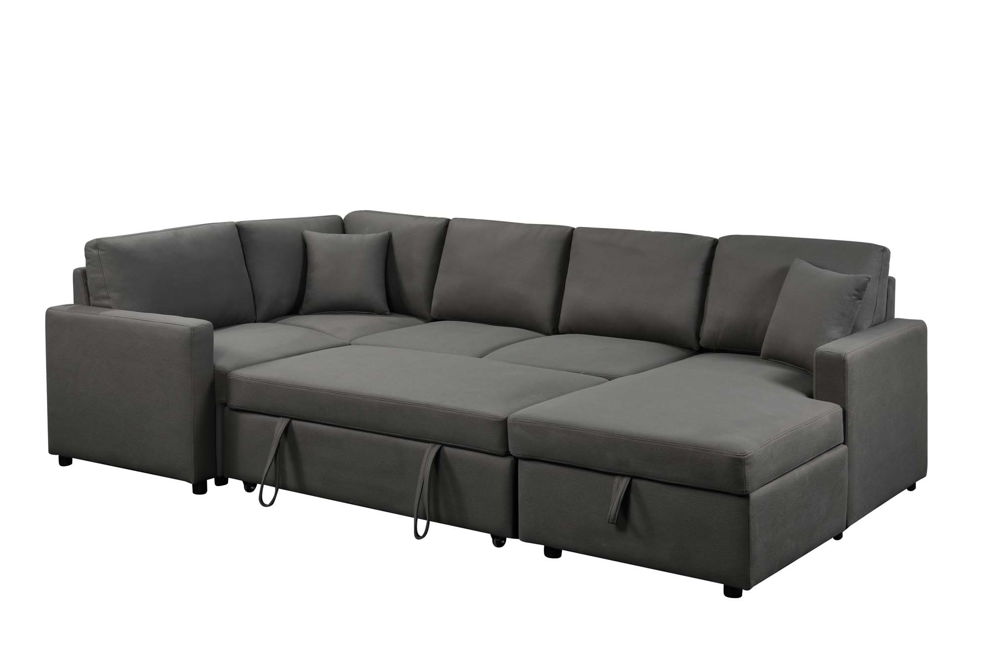 U Shaped Pull Out Sofa Bed
