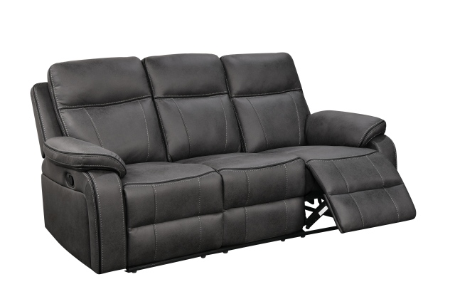 Adjustable Three Seater Manual Recliner Chair with Foot rest