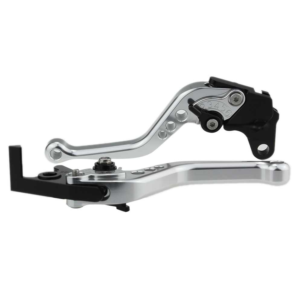 FXCNC CNC Aluminum Short Adjustable Brake Clutch Levers Compatible with YFM700 Raptor 700 R 2008-2022, YFZ450 YFZ450R YFZ450X 2008-2020, YFM250 Raptor 2008-2013, Raptor 250R 2011