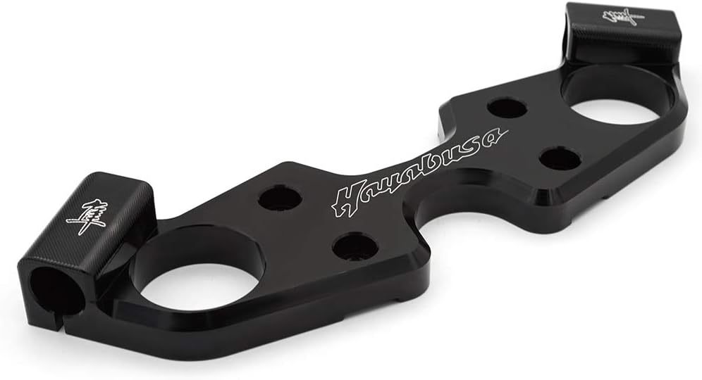 CNC Motorcycle Lowering Triple Tree Front End Upper Top Clamp Compatible with GSX1300 Hayabusa GSXR1300 1999-2020 2007 2008 2009 2010 2011 2012 2013 2014 2015 2016 2017 2018 2019