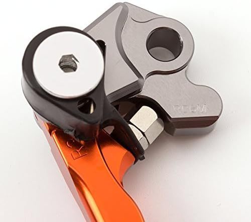 FXCNC CNC Aluminum Dirt Bike Pivot Brake Clutch Lever Set Compatible with 65SX 65XC 2014-2021, 85SX 2013-2021, Freeride 350 250R 2014-2017