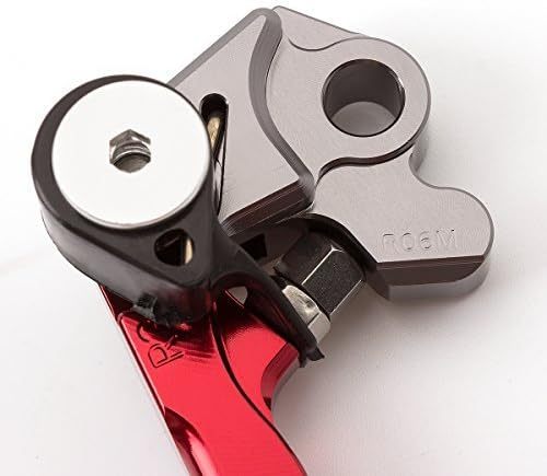 FXCNC CNC Aluminum Dirt Bike Pivot Brake Clutch Levers Compatible with CRF125F CRF 125F CRF150R CRF 150 R 2014-2020