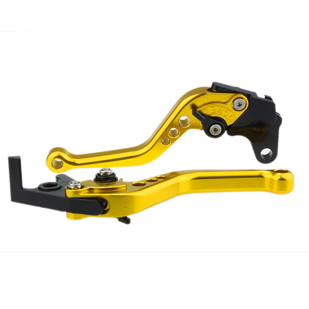 FXCNC CNC Aluminum Short Adjustable Brake Clutch Levers Compatible with YFM700 Raptor 700 R 2008-2022, YFZ450 YFZ450R YFZ450X 2008-2020, YFM250 Raptor 2008-2013, Raptor 250R 2011